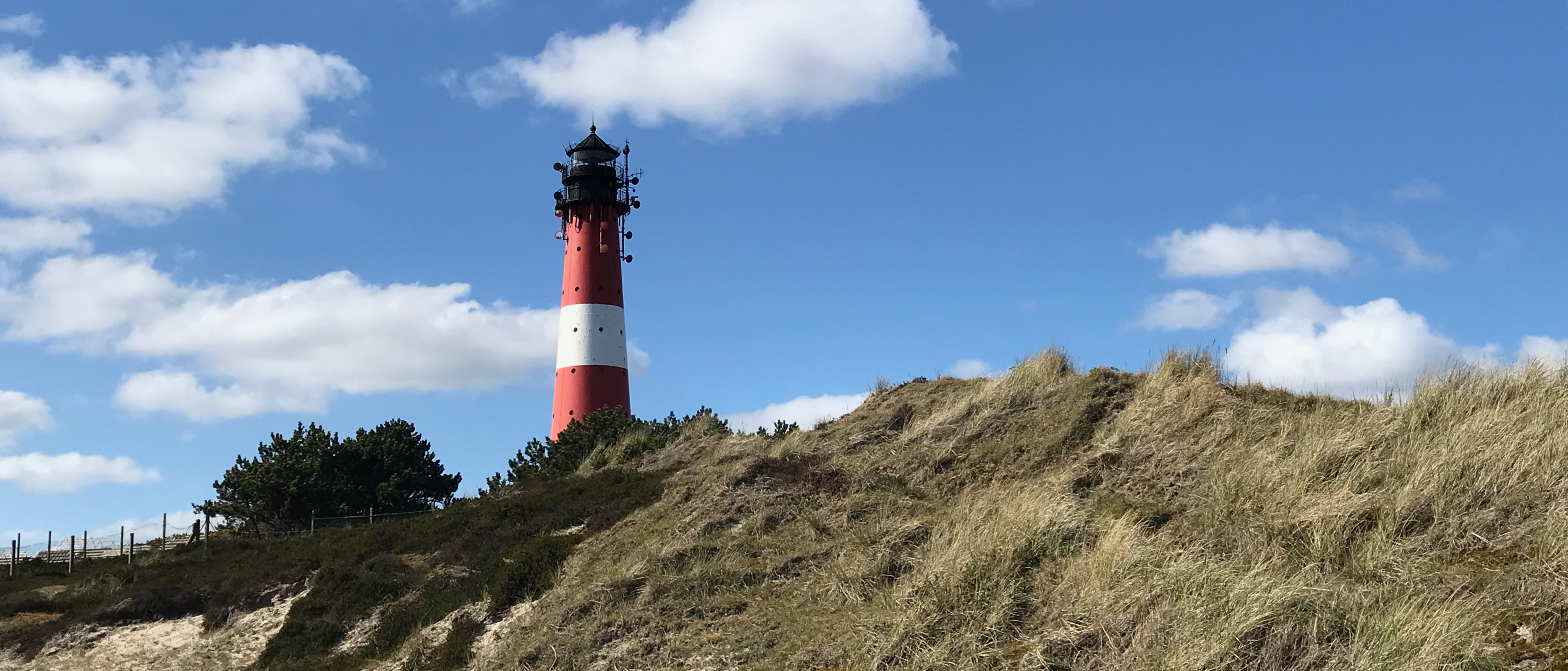 Leuchtturm von Hörnum auf der Insel Sylt