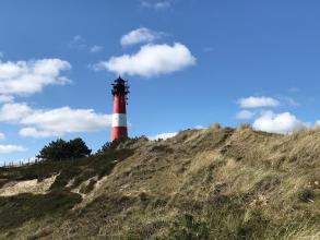 Leuchtturm von Hörnum auf der Insel Sylt