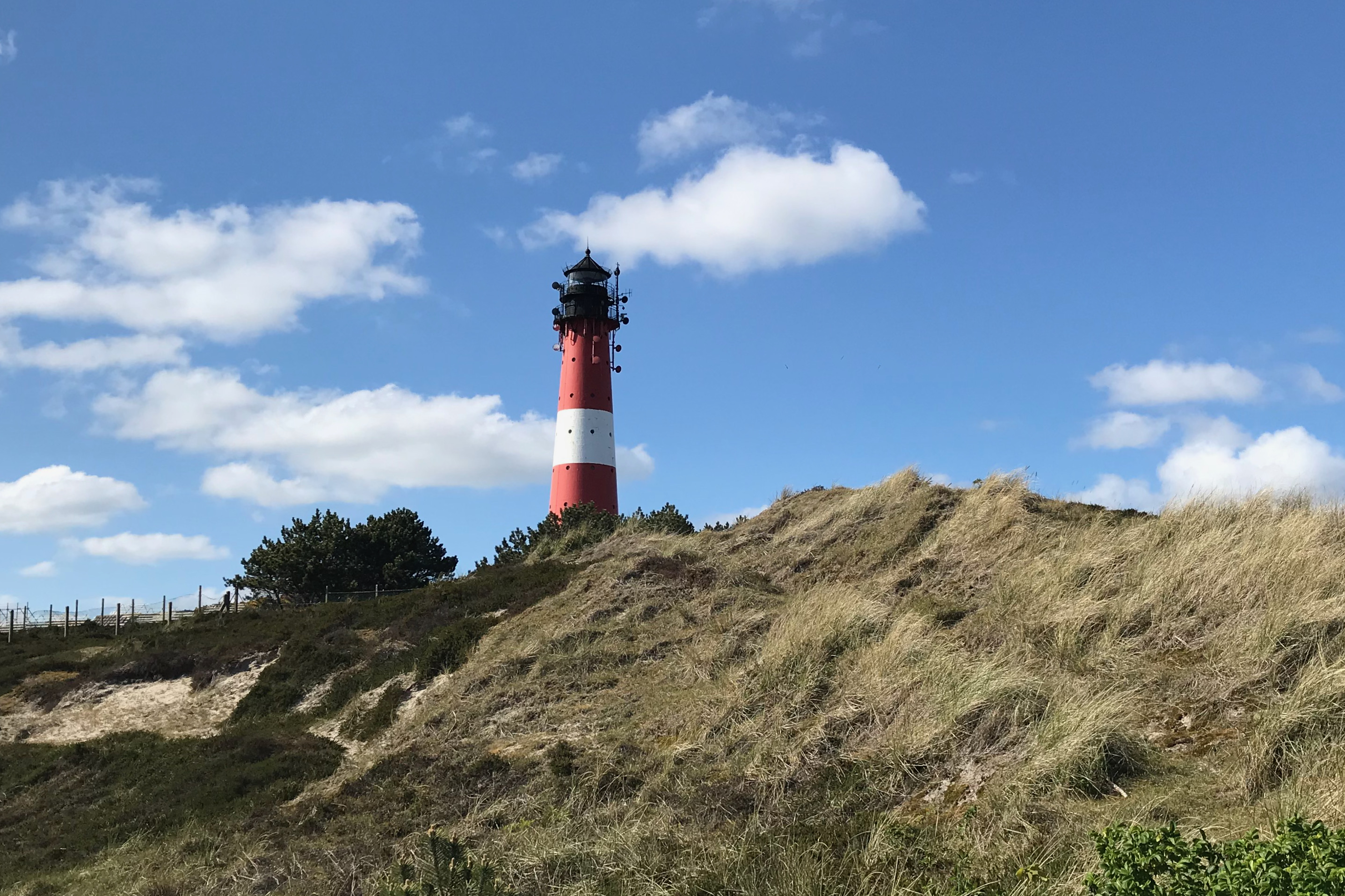 Leuchtturm von Hörnum auf der Insel Sylt
