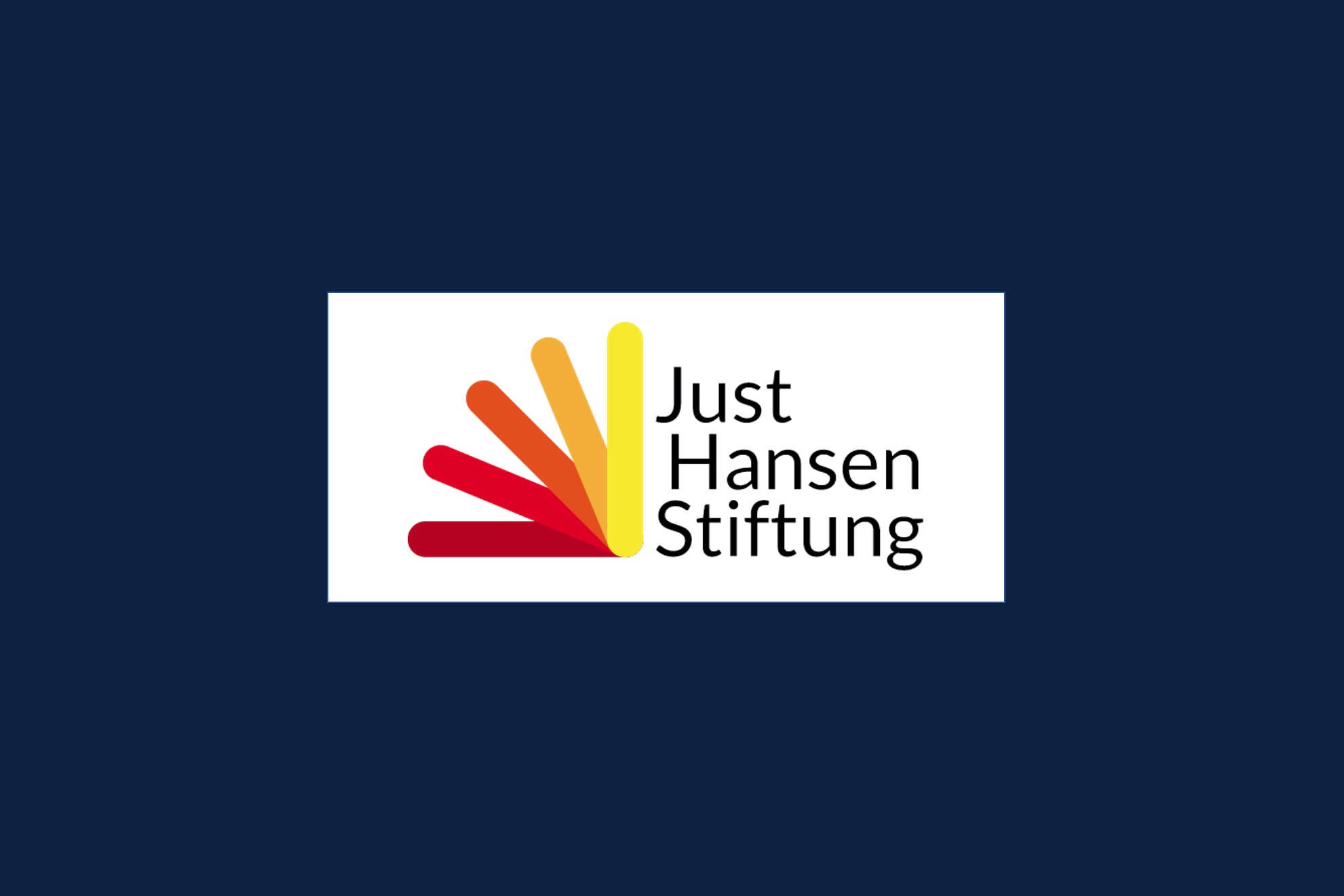 Logo der Just-Hansen-Stiftung