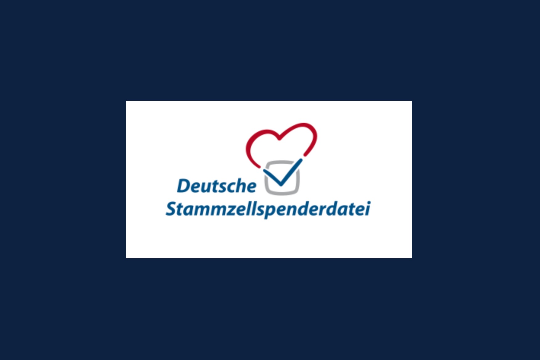 Logo der Deutschen Stammzellenspenderdatei