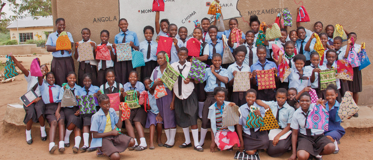 Schulkinder in Sambia