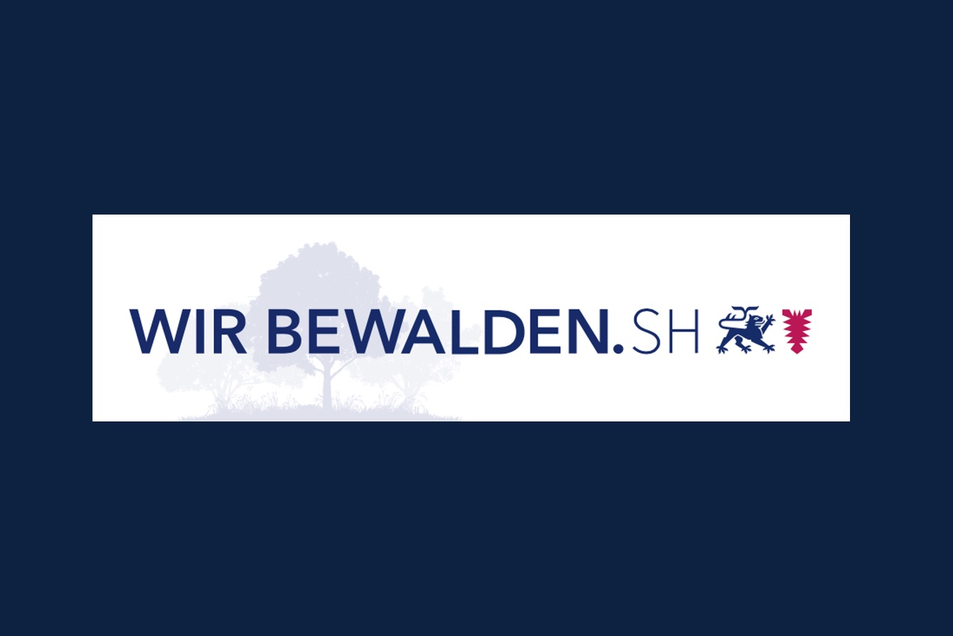 Logo des Spendenportals Wir bewalden Schleswig-Holstein