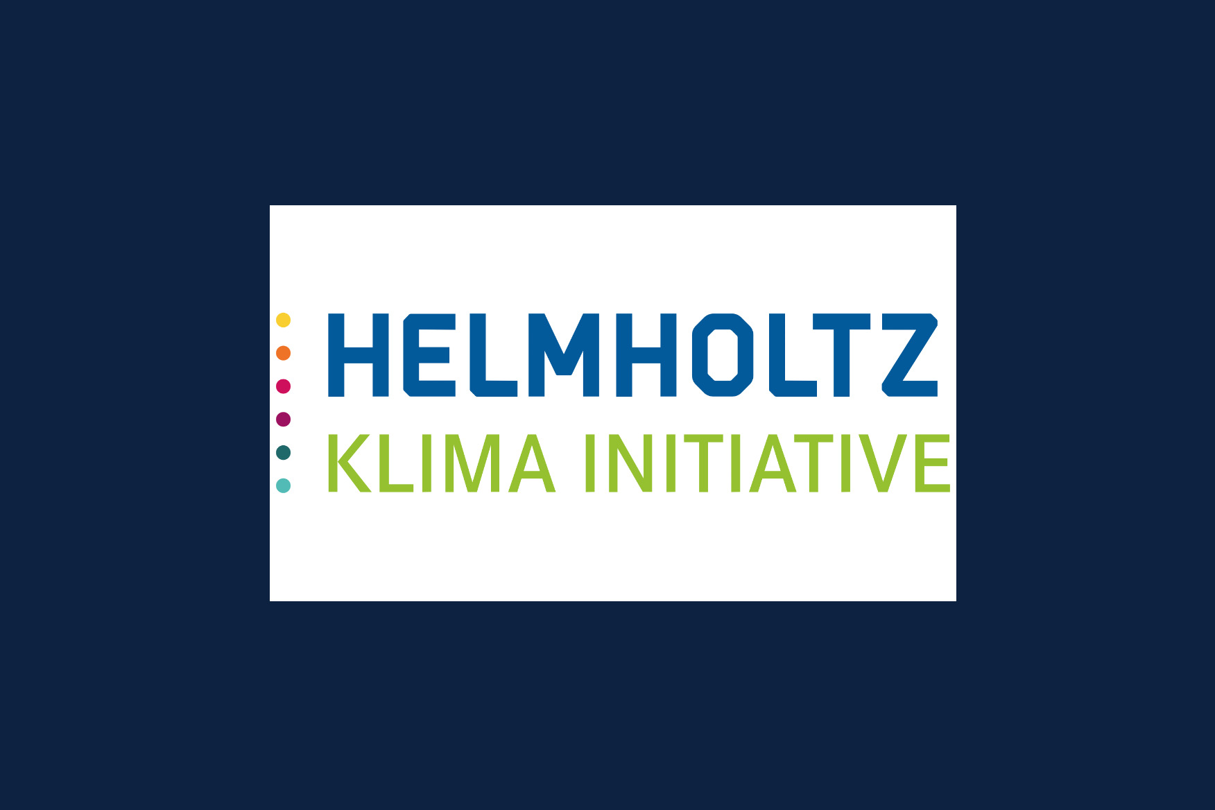 Logo Helmholtz-Klima-Initiative