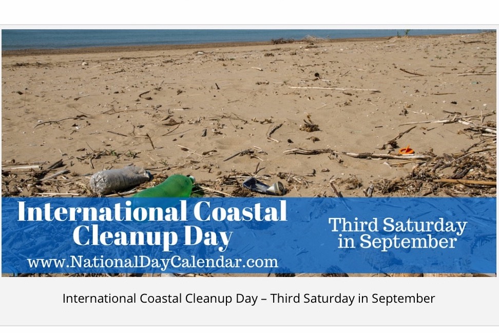 Kalenderblatt zum Coastal Cleanup Day