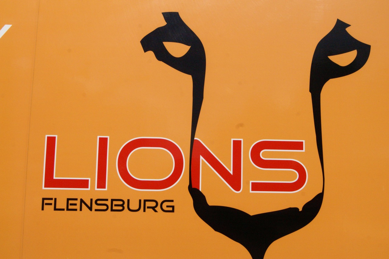 Logo der EL-Hockey-Mannschaft der Flensburg LIONS